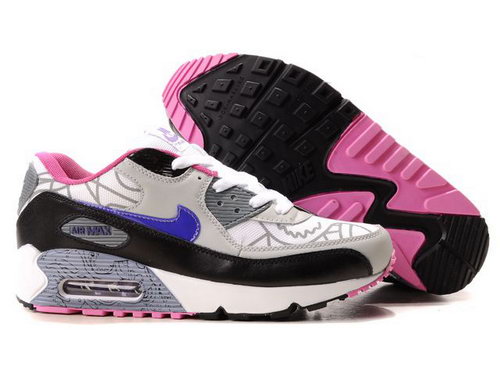 Mens Air Max 90 Pink White Black Online Store
